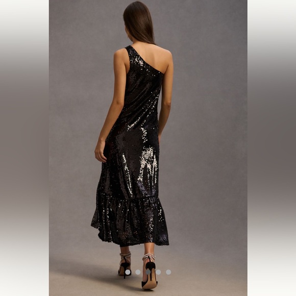 Anthropologie NWT Maeve One-Shoulder
Sequin Dress size M. - Picture 3 of 16